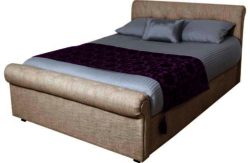 Heart of House Higham Kingsize Bed Frame - Oatmeal
